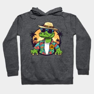 Funny vacation Later Gator cool tourist alligator Frit-Tees Hoodie